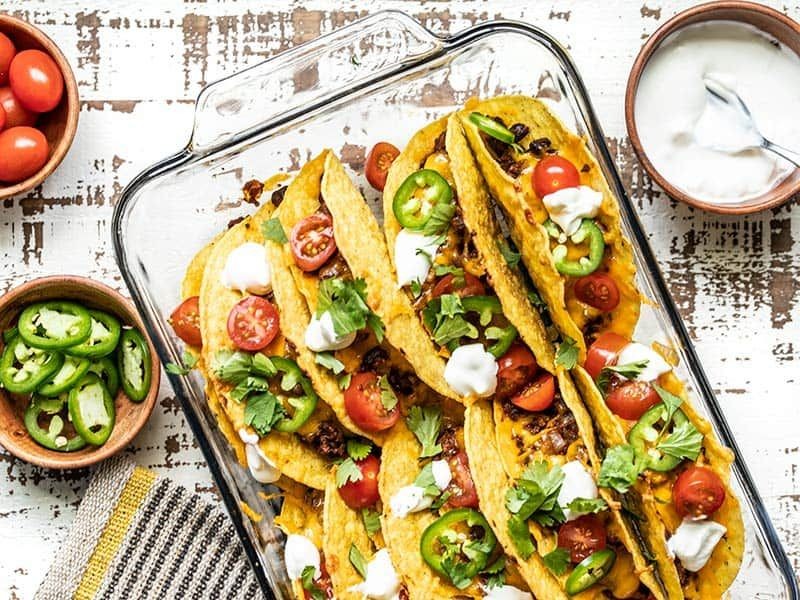 Beef and Black Bean Tacos