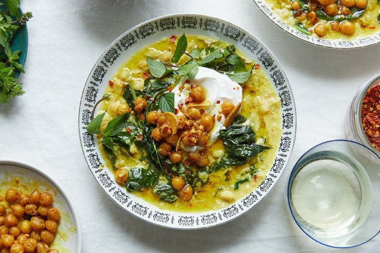 Beef and Chickpea Stew with Turmeric
