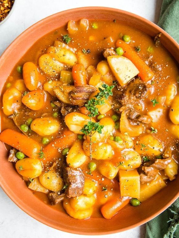 Beef and Gnocchi Stew