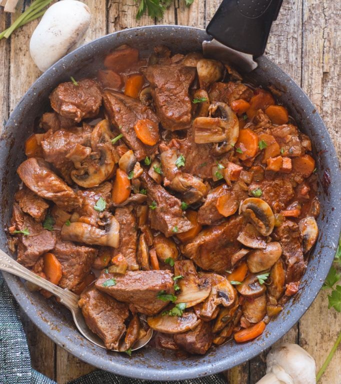 Beef and Mushroom Quick Stew