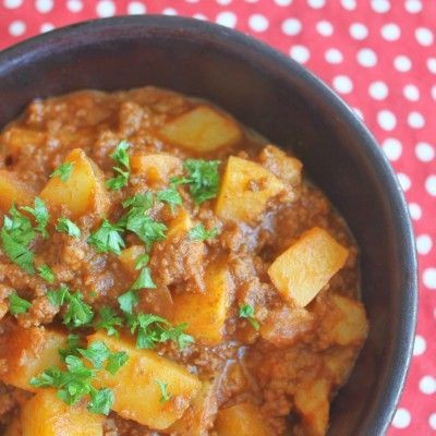 Beef and Potato Mexican Stew