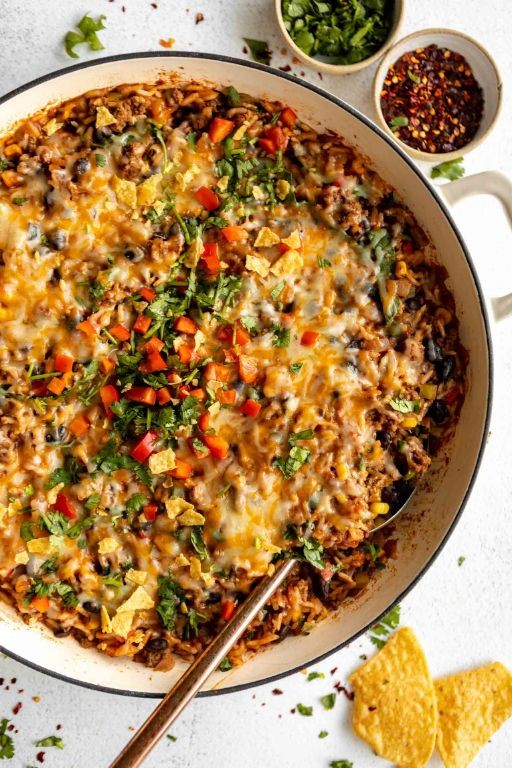 Beef and Rice Casserole