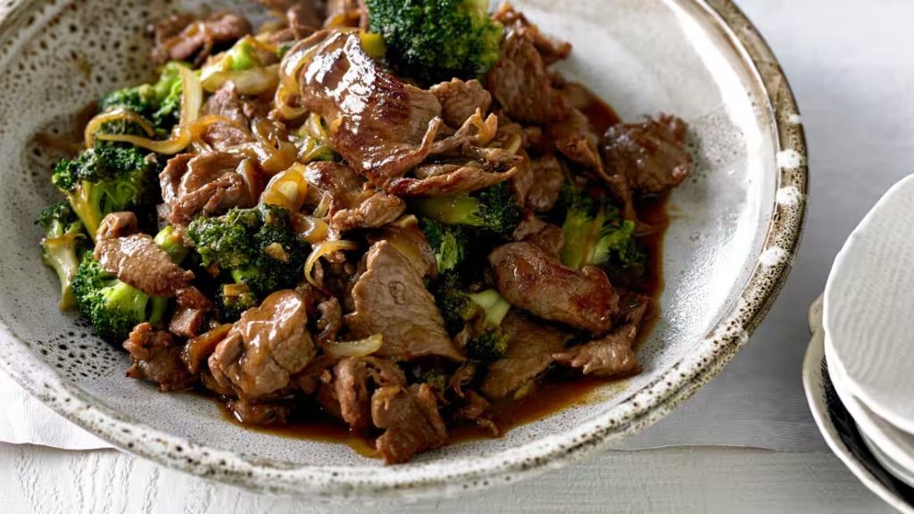 Beef with Broccoli in Oyster Sauce