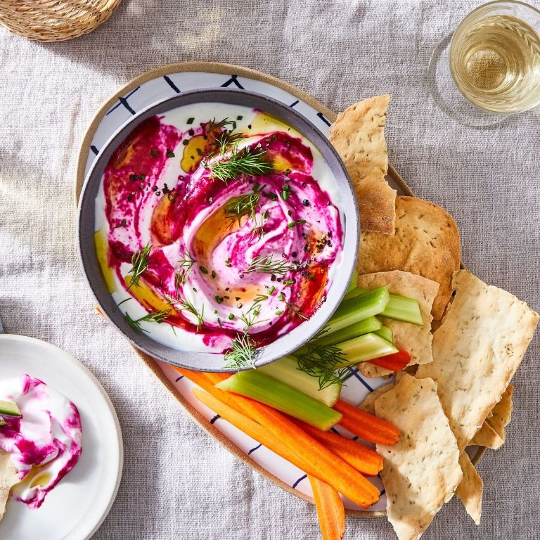 Beetroot Horseradish Dip