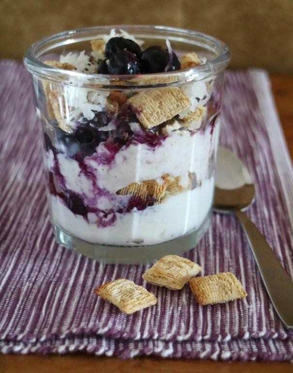 Berry Blast Cottage Cheese Parfait