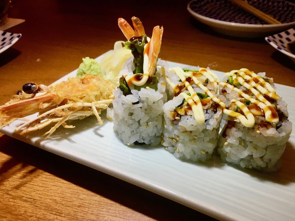 Bhel Puri Sushi Rolls