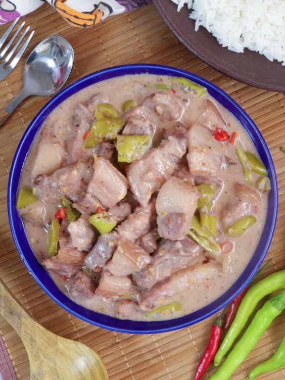 Bicol Express with Fish Fillet and Coconut Milk