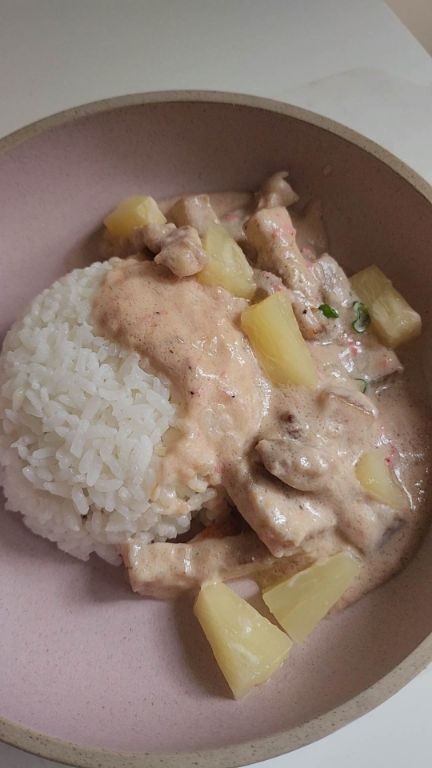 Bicol Express with Pineapple for a Sweet Twist