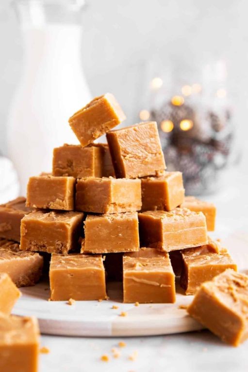Biscoff Cookie Butter Fudge