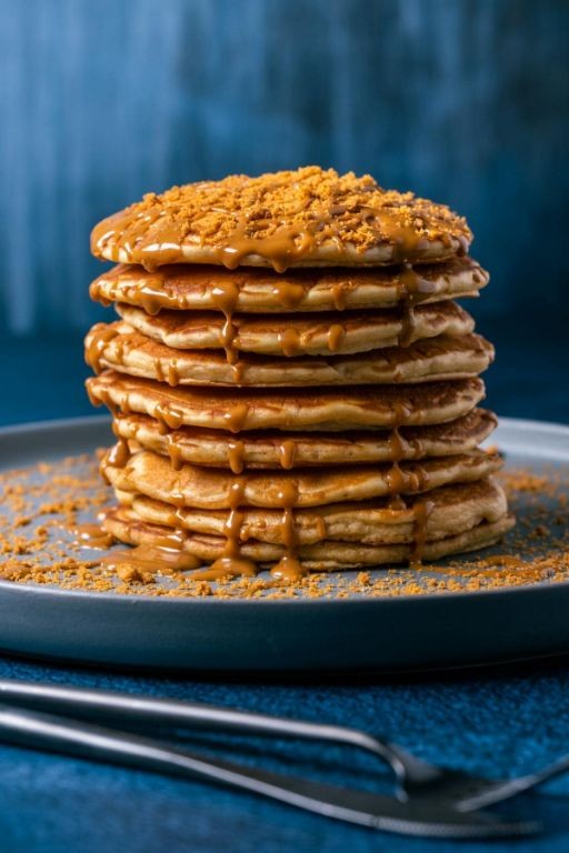 Biscoff Cookie Butter Pancakes