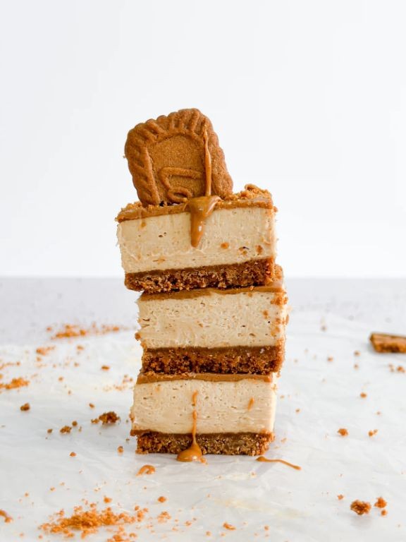 Biscoff Cookie No-Bake Bars
