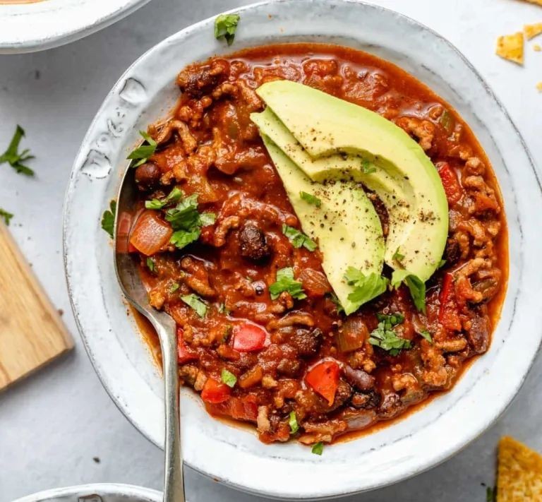 Bison and Bacon Chili