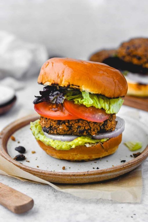 Black Bean Vegan Burgers