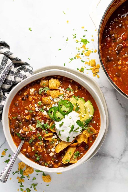 Black Bean Vegan Chili