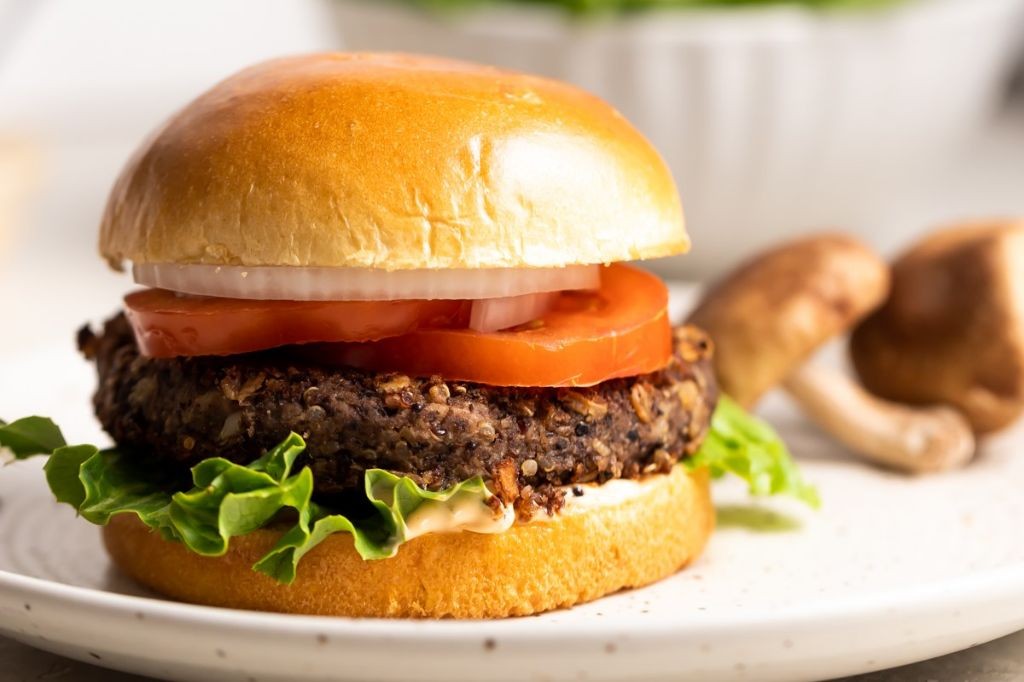 Black Bean and Mushroom Burgers