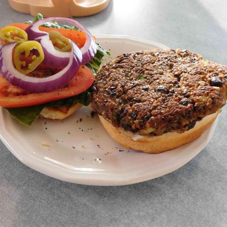 Black Bean and Quinoa Veggie Burgers