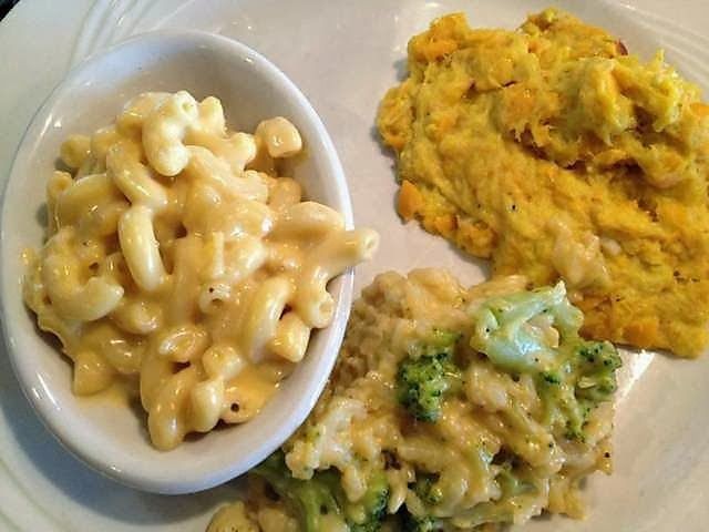 Black Eyed Pea and Squash Casserole with Parmesan Crust