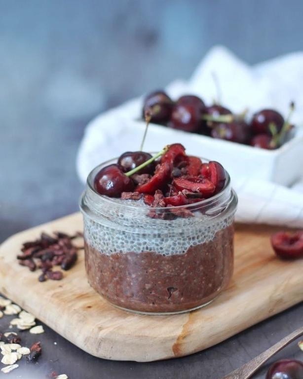 Black Forest Chia Bowl