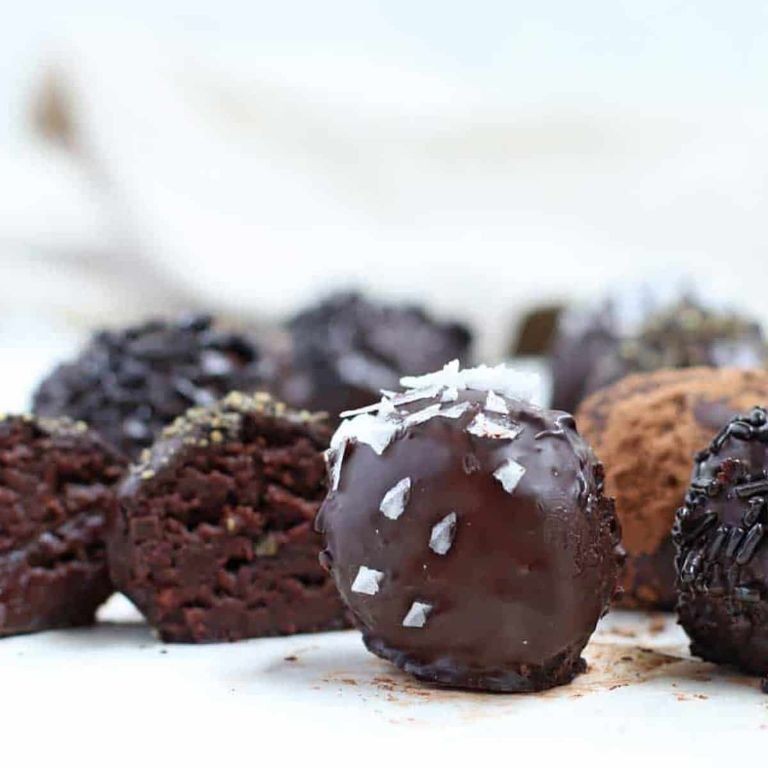 Black Pepper and Dark Chocolate Truffles