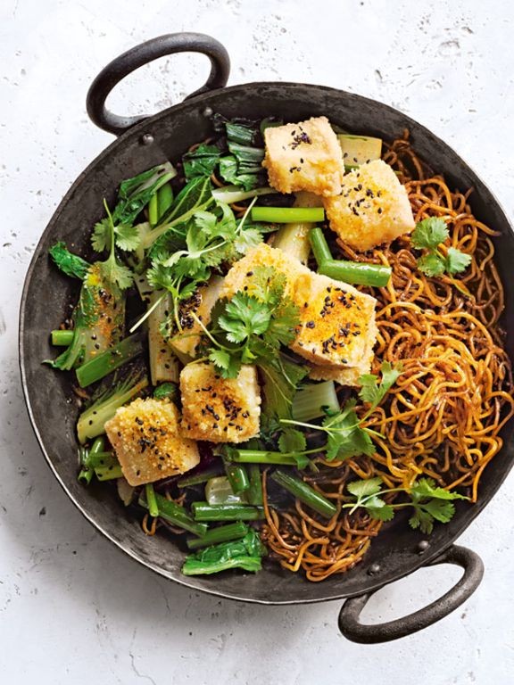 Black Vinegar Tofu Stir-Fry