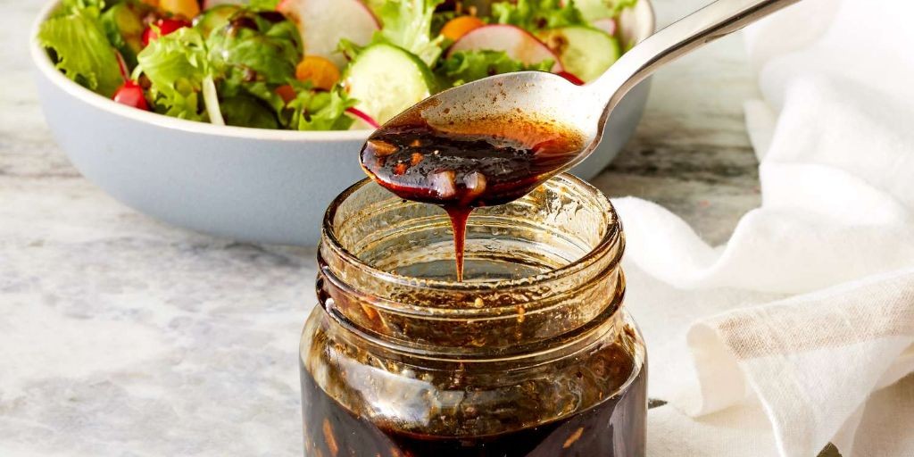Black Vinegar and Ginger Dressing