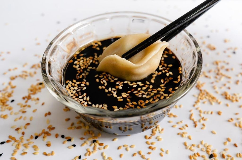 Black Vinegar and Sesame Dipping Sauce