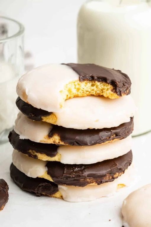 Black and White Lemon Cookies