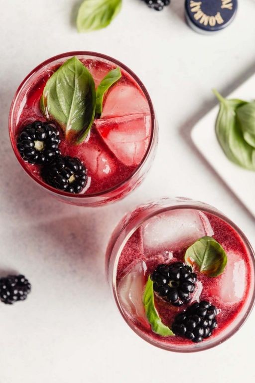 Blackberry Basil Smash