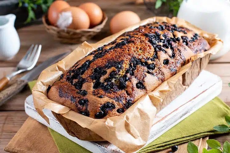 Blackberry Honey Spice Cake