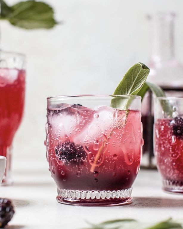 Blackberry Sage Hard Cider