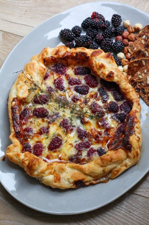 Blackberry and Honey Galette