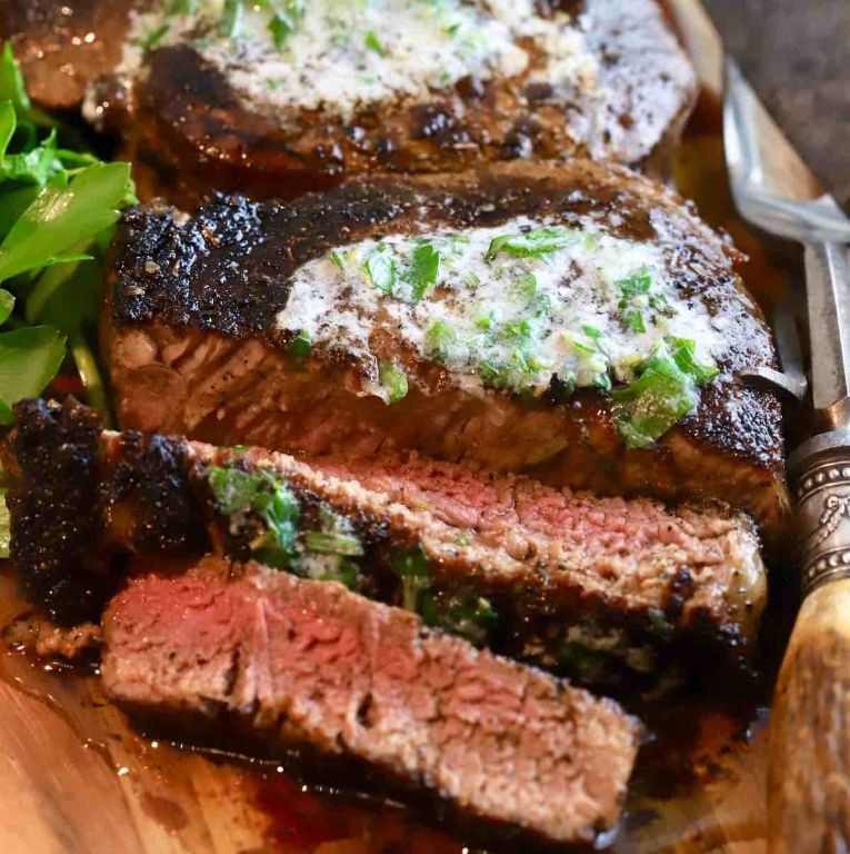 Blackened Sirloin Steak with Cajun Spices