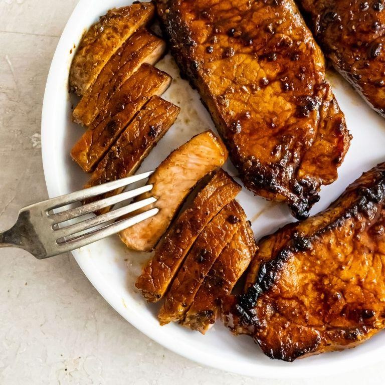 Blackstone Grilled Keto Pork Chops