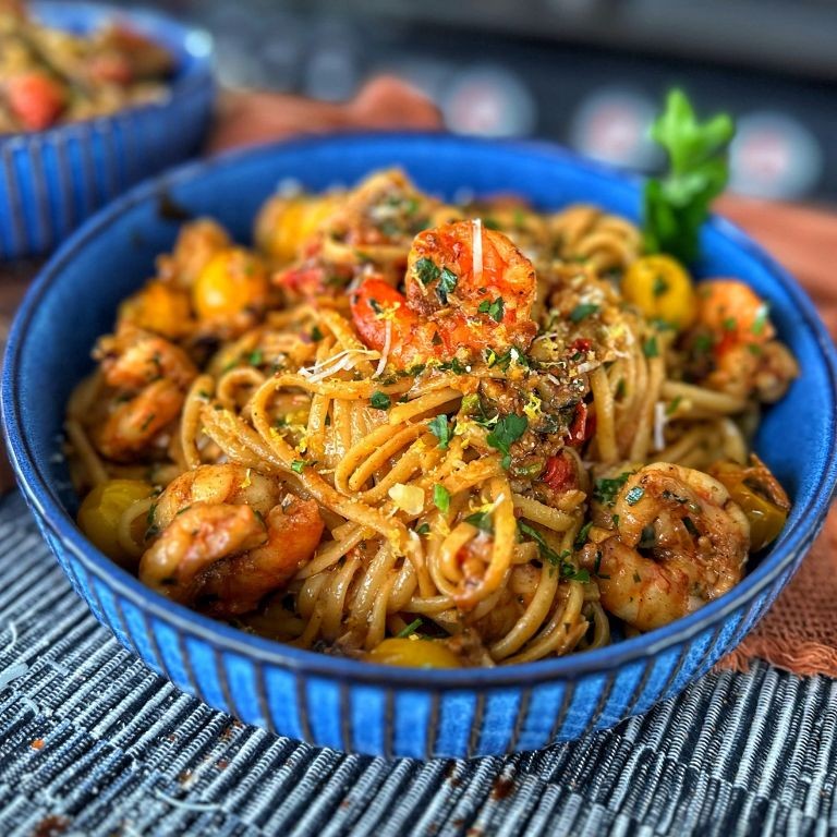 Blackstone Shrimp Scampi