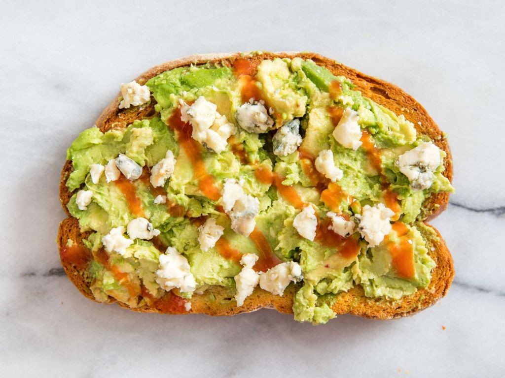 Blue Cheese and Avocado Toast