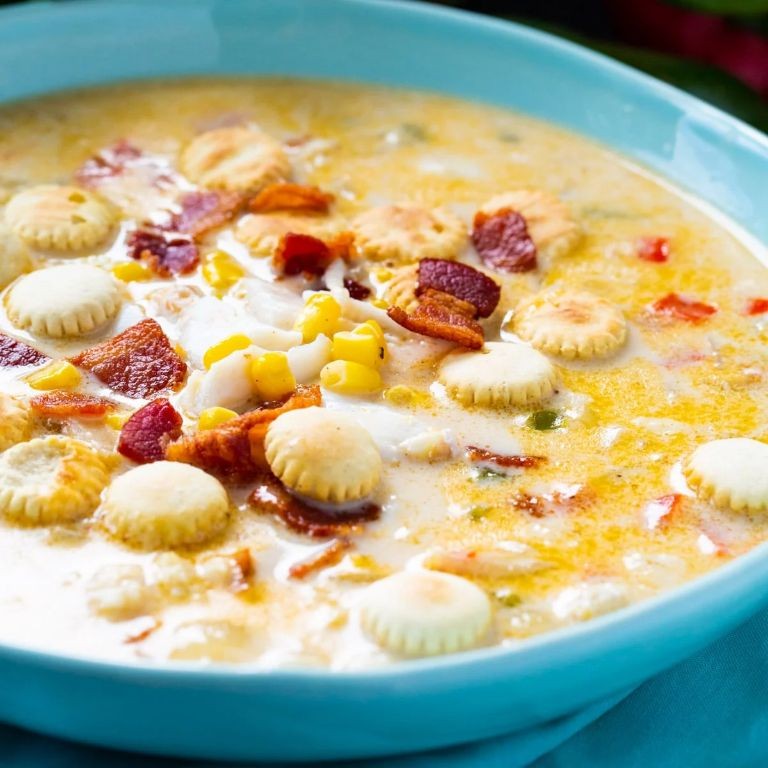 Blue Crab and Corn Chowder