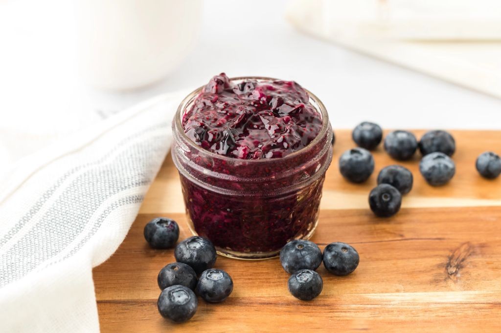 Blueberry Chia Seed Jam