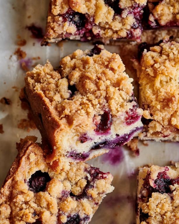Blueberry Coffee Cake with Streusel Topping