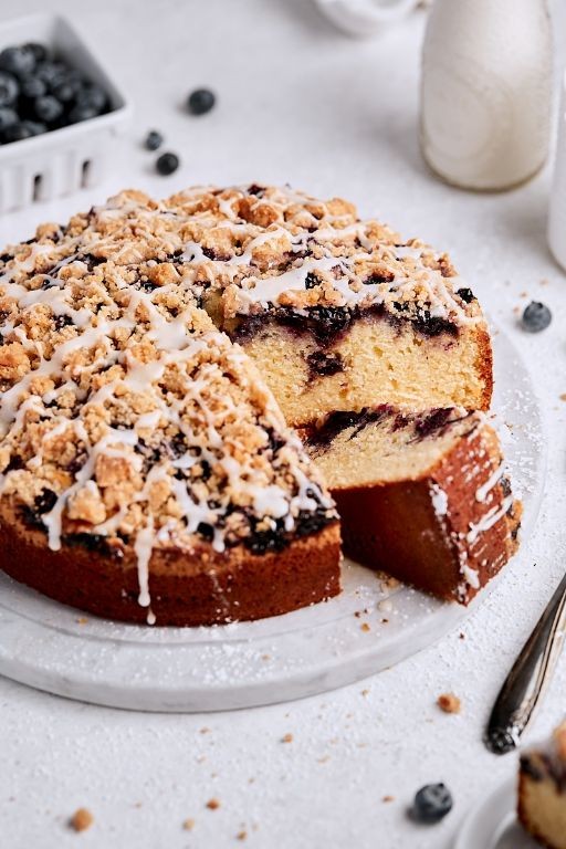 20 Delicious Easy Blueberry Cake Recipes Crowd-Pleasing