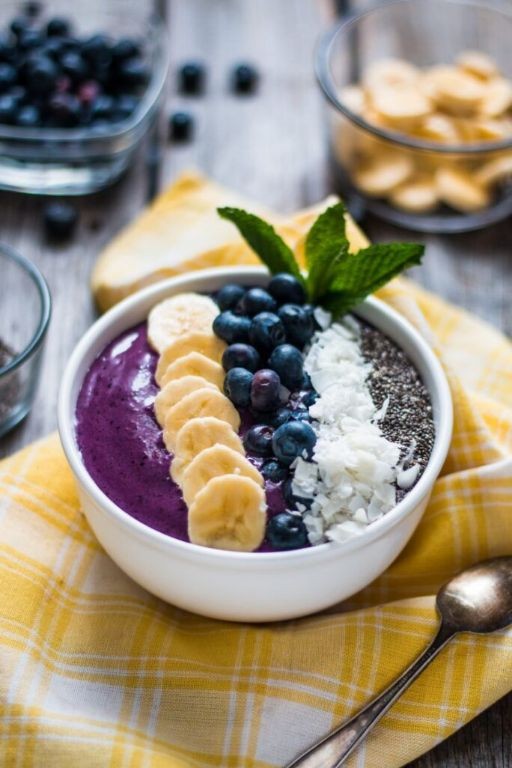 Blueberry Smoothie Bowl