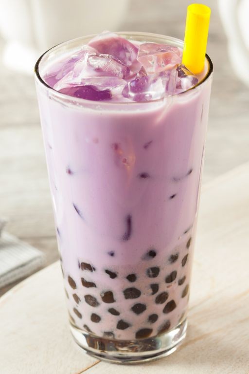 Blueberry Yogurt Bubble Tea