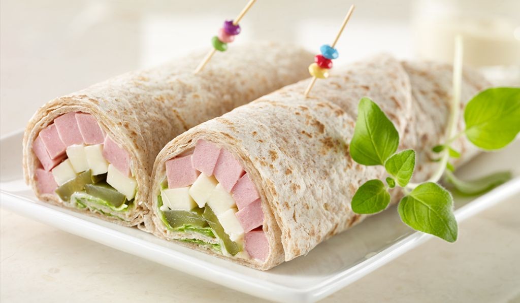 Bologna and Ranch Wrap