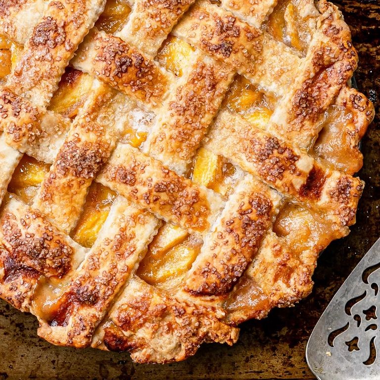 Bourbon Peach Pie Filling