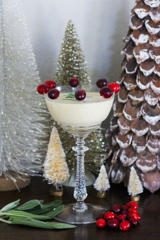 Brandy Alexander Eggnog Twist