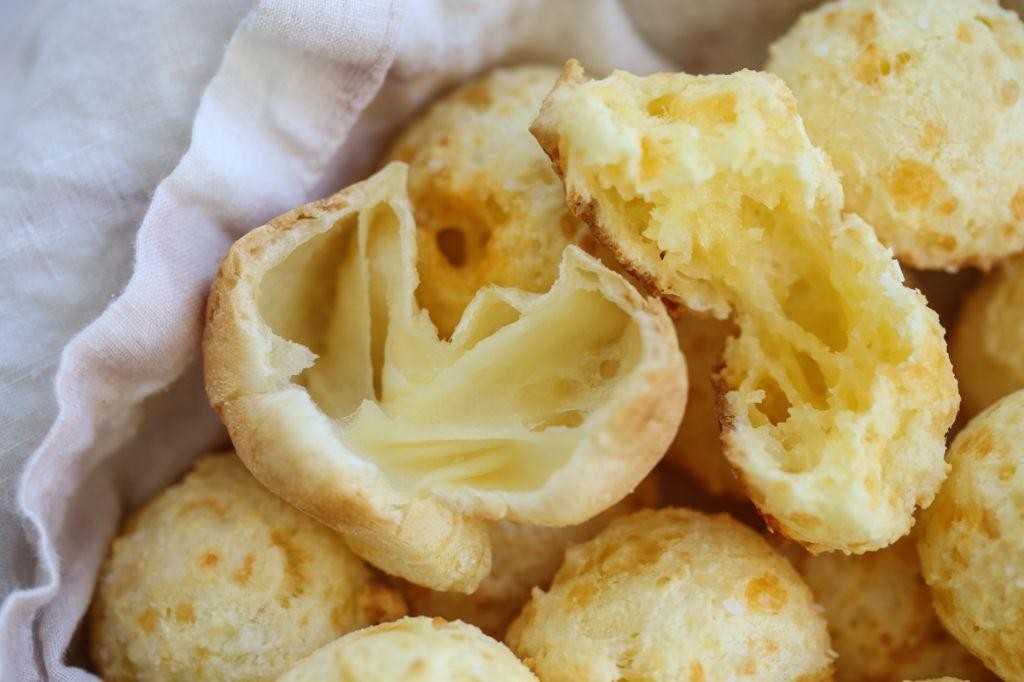 Brazilian Chicken and Cheese Bread Rolls