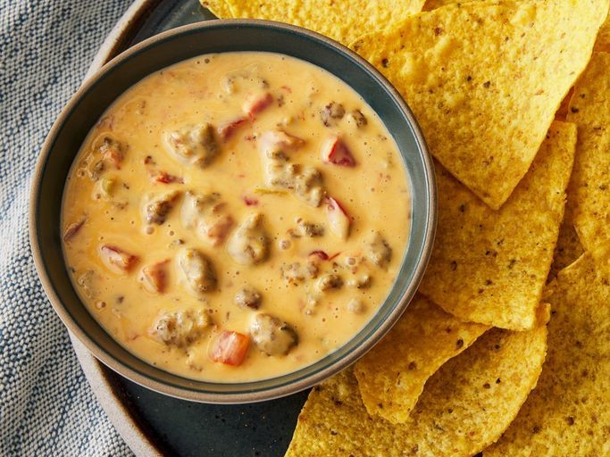 Breakfast Sausage Velveeta Queso Gravy