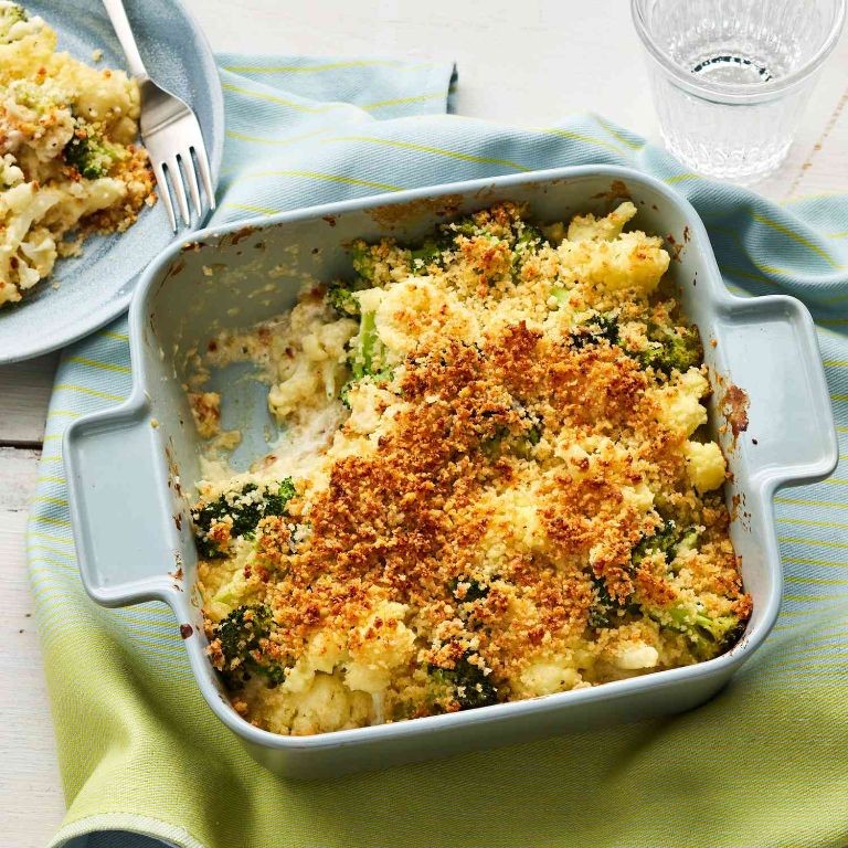 Broccoli and Cauliflower Superfood Casserole