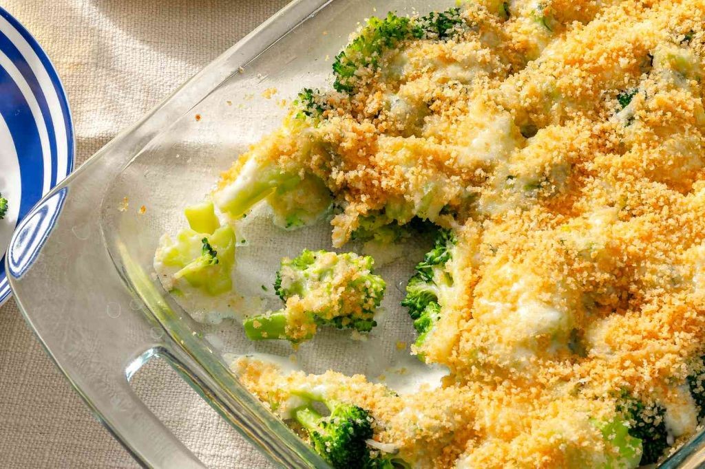 Broccoli and Cheddar Easter Casserole