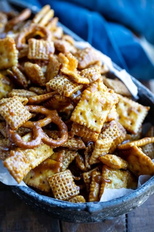 Brown Butter Toffee Chex Mix