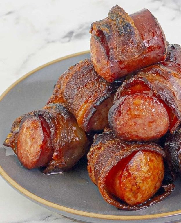 Brown Sugar Bourbon Sausages